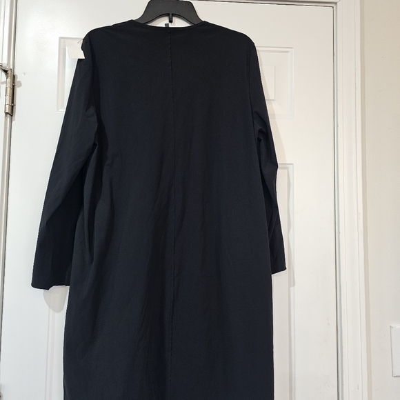 OSKA Black Long Sleeve Dress with Pocket Size 1 Lagenlook - Picture 12 of 12